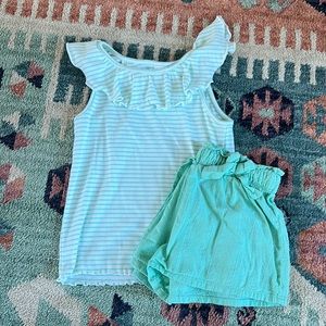 Art Class tank and shorts set - 5t - GUC